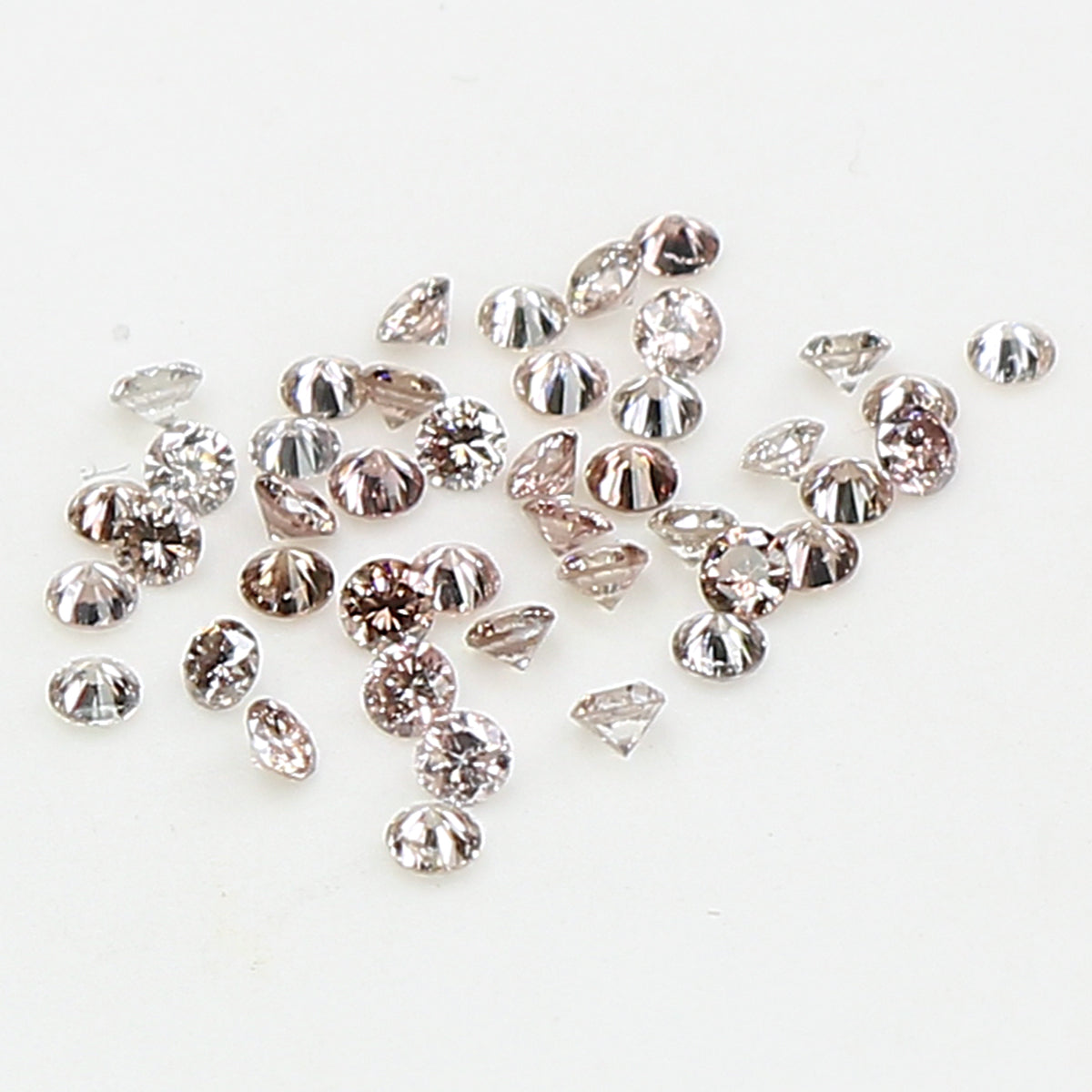 0.81 Ct Natural Loose Round Shape Diamond Pink Color Round Cut Diamond 1.60 MM Natural Loose Pink Diamond Round Brilliant Cut Diamond LQ926