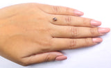 Natural Loose Kite Diamond Brown Color 0.69 CT 6.95 MM Kite Shape Rose Cut Diamond L7549