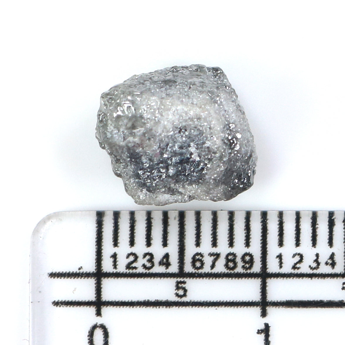 5.22 CT Natural Loose Rough Cut Diamond Grey Color Rough Cut Diamond 10.30 MM Natural Loose Grey Diamond Rough Irregular Cut Diamond QL2639