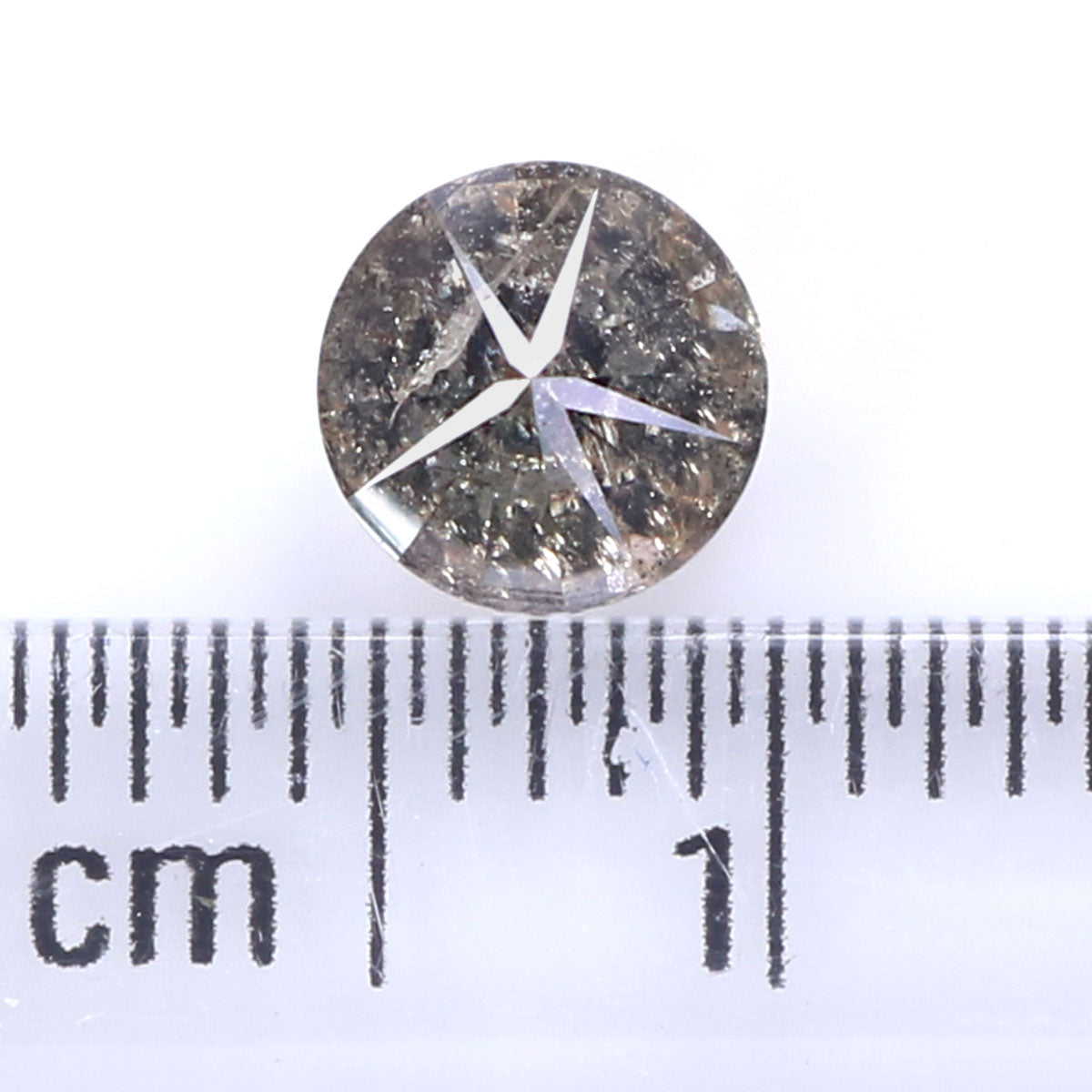 0.95 Ct Natural Loose Round Shape Diamond Brown Color Round Cut Diamond 5.70 MM Natural Loose Diamond Round Brilliant Cut Diamond LQ2283