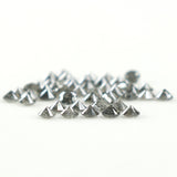 1.36 Ct Natural Loose Diamond, Round Brilliant Cut, Salt Pepper Diamond, Black Diamond, Gray Diamond, Round Cut Diamond, Real Diamond L097