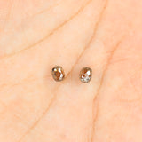 0.92 Ct Natural Loose Diamond, Briolette Diamond, Brown Diamond, Briolette Cut Bead Diamond, Polished Diamond, Faceted Diamond L9904