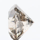 0.87 Ct Natural Loose Diamond Round Brown Salt And Pepper Color 5.76 MM L9364