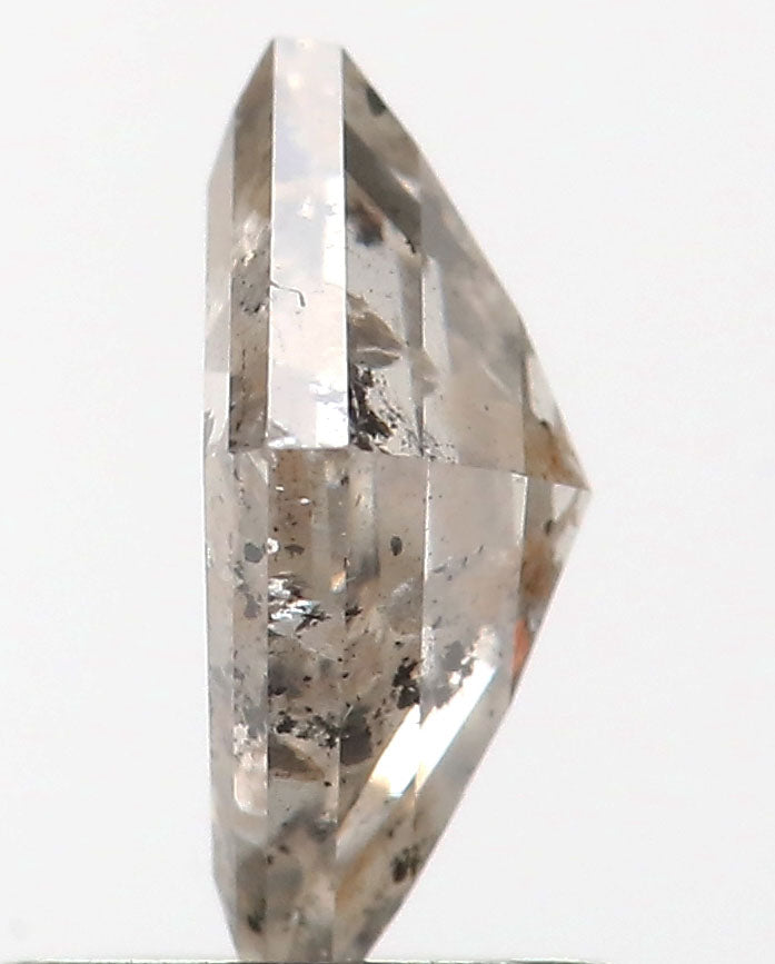 1.07 Ct Natural Loose Kite Shape Diamond Gray Brown Color Kite Shape Diamond 8.60 MM Natural Loose Diamond Kite Rose Cut Diamond QK2176
