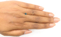 Natural Loose Round Blue Color Diamond 0.35 CT 4.30 MM Round Shape Brilliant Cut Diamond L929