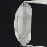 0.88 Ct Natural Loose Diamond, Hexagon Diamond, Grey Diamond, Hexagon Cut Diamond, Polished Diamond, Rose Cut Diamond Rustic Diamond KDL212