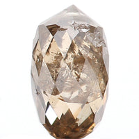 0.77 Ct Natural Loose Diamond, Briolette Diamond, Brown Diamond, Briolette Cut Bead Diamond, Polished Diamond, Faceted Diamond L9841