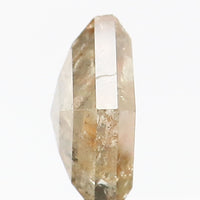 0.59 Ct Natural Loose Diamond Kite Yellow Grey Color 6.30 MM KDL9235