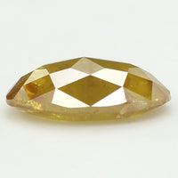 0.72 Ct Natural Loose Diamond, Oval Diamond, Yellow Diamond, Antique Diamond, Oval Cut Diamond, Rustic Diamond, Real Diamond KDK2231