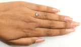 0.77 CT Shield Cut Diamond, Salt And Pepper Diamond, Natural Loose Diamond, Black Diamond, Grey Diamond, Antique Rose Cut Diamond KDL441