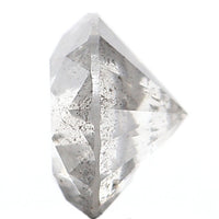 0.96 Ct Natural Loose Diamond, Grey Diamond, Round Diamond, Round Brilliant Cut Diamond, Sparkling Diamond, Rustic Diamond L262