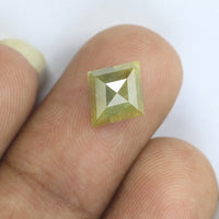 1.61 CT Natural Loose Diamond Kite Yellow Color I3 Clarity 9.60 MM KDL8814