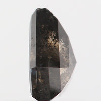 0.89 Ct Natural Loose Diamond, Shield Diamond, Salt And Pepper Diamond, Black Diamond, Grey Diamond, Shield Cut Diamond, Real Diamond KDL9565