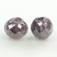 0.88 CT Faceted Bead Diamond, Natural Loose Diamond, Pink Bead Diamond, Faceted Diamond Bead, Beads Loose Diamond, Beads For Necklace L9898