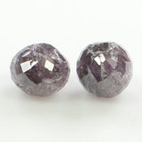 0.88 CT Faceted Bead Diamond, Natural Loose Diamond, Pink Bead Diamond, Faceted Diamond Bead, Beads Loose Diamond, Beads For Necklace L9898