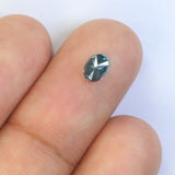 0.47 Ct Natural Loose Diamond Oval Blue Color SI1 Clarity 5.30 MM KDK2111