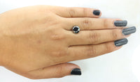 3.76 Ct Natural Loose Diamond Round Black Color 9.30 MM KDL8487