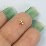 0.14 Ct Natural Loose Diamond Cushion Yellow Color SI2 Clarity 3.20 MM L8619
