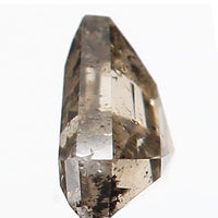 0.39 CT Natural Loose Diamond, Shield Cut Diamond, Salt And Pepper Diamond, Black Diamond , Grey Diamond, Antique Rose Cut Diamond KDL246