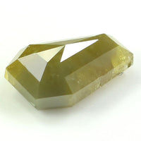 1.96 Ct Natural Loose Diamond, Coffin Cut Diamond, Yellow Diamond, Rustic Diamond, Antique Diamond, Real Diamond, Minimal Diamond KDL9586