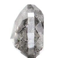 1.62 Ct Natural Loose Diamond, Triangle Diamond, Grey Diamond, Black Diamond, Salt Pepper Diamond, Geometric Diamond, Rose Cut Diamond KDL128
