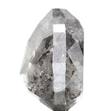 1.62 Ct Natural Loose Diamond, Triangle Diamond, Grey Diamond, Black Diamond, Salt Pepper Diamond, Geometric Diamond, Rose Cut Diamond KDL128