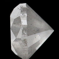 0.78 Ct Natural Loose Diamond Round Milky Grey Color I3 Clarity 5.30 MM L9382