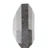 0.50 CT Shield Cut Diamond, Salt And Pepper Diamond, Natural Loose Diamond, Black Diamond, Grey Diamond, Antique Rose Cut Diamond KDL192