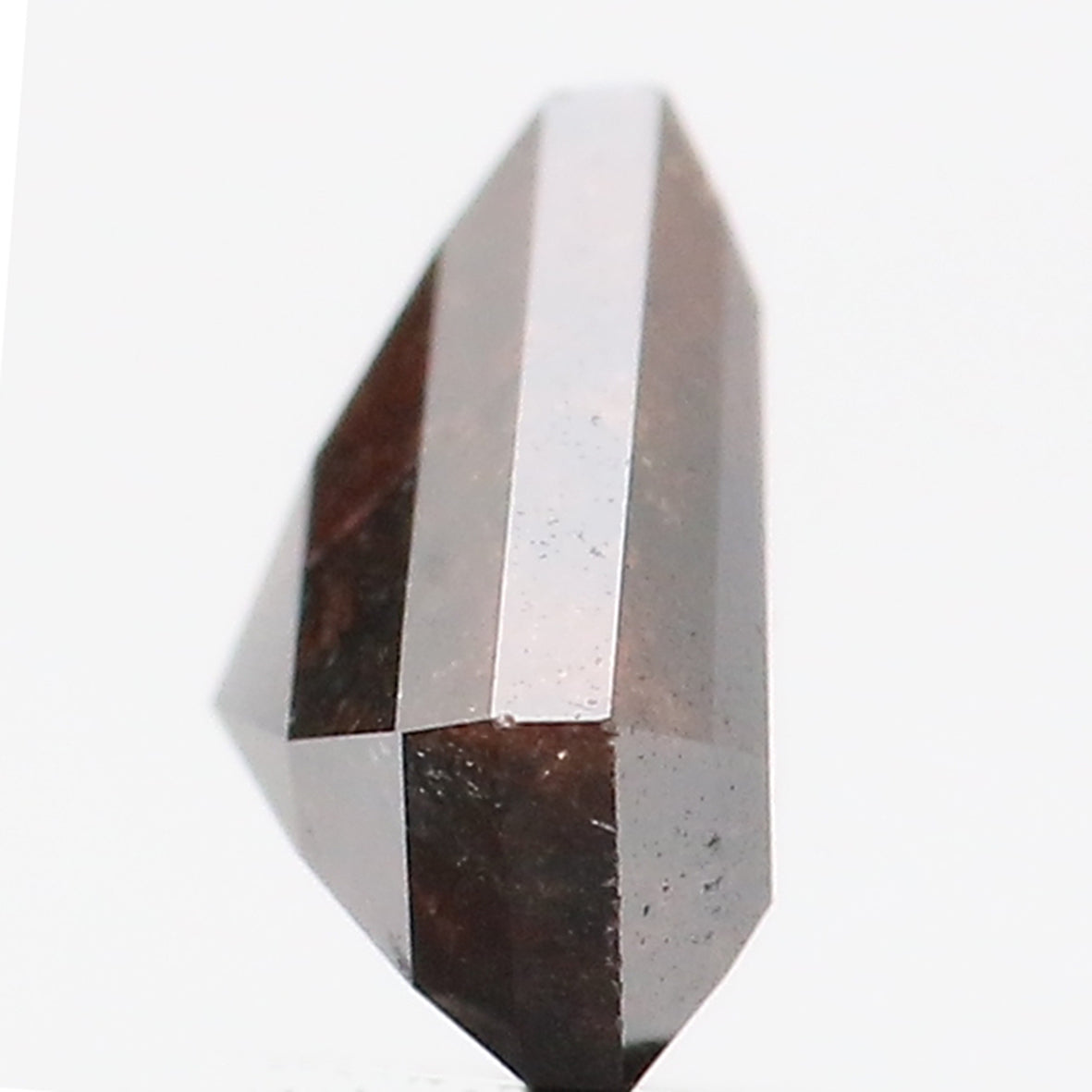 1.35 CT Natural Loose Shield Shape Diamond Brown Color Shield Cut Diamond 6.55 MM Natural Loose Brown Color Shield Rose Cut Diamond LQ9419