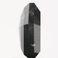 0.97 CT Natural Loose Diamond Pentagon Black Grey Salt And Pepper Color 6.85 MM KDL9320