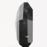 0.97 CT Natural Loose Diamond Pentagon Black Grey Salt And Pepper Color 6.85 MM KDL9320