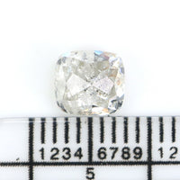 Natural Loose Cushion Diamond White - G Color 1.21 CT 5.97 MM Cushion Shape Rose Cut Diamond KDL2583