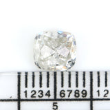 Natural Loose Cushion Diamond White - G Color 1.21 CT 5.97 MM Cushion Shape Rose Cut Diamond KDL2583
