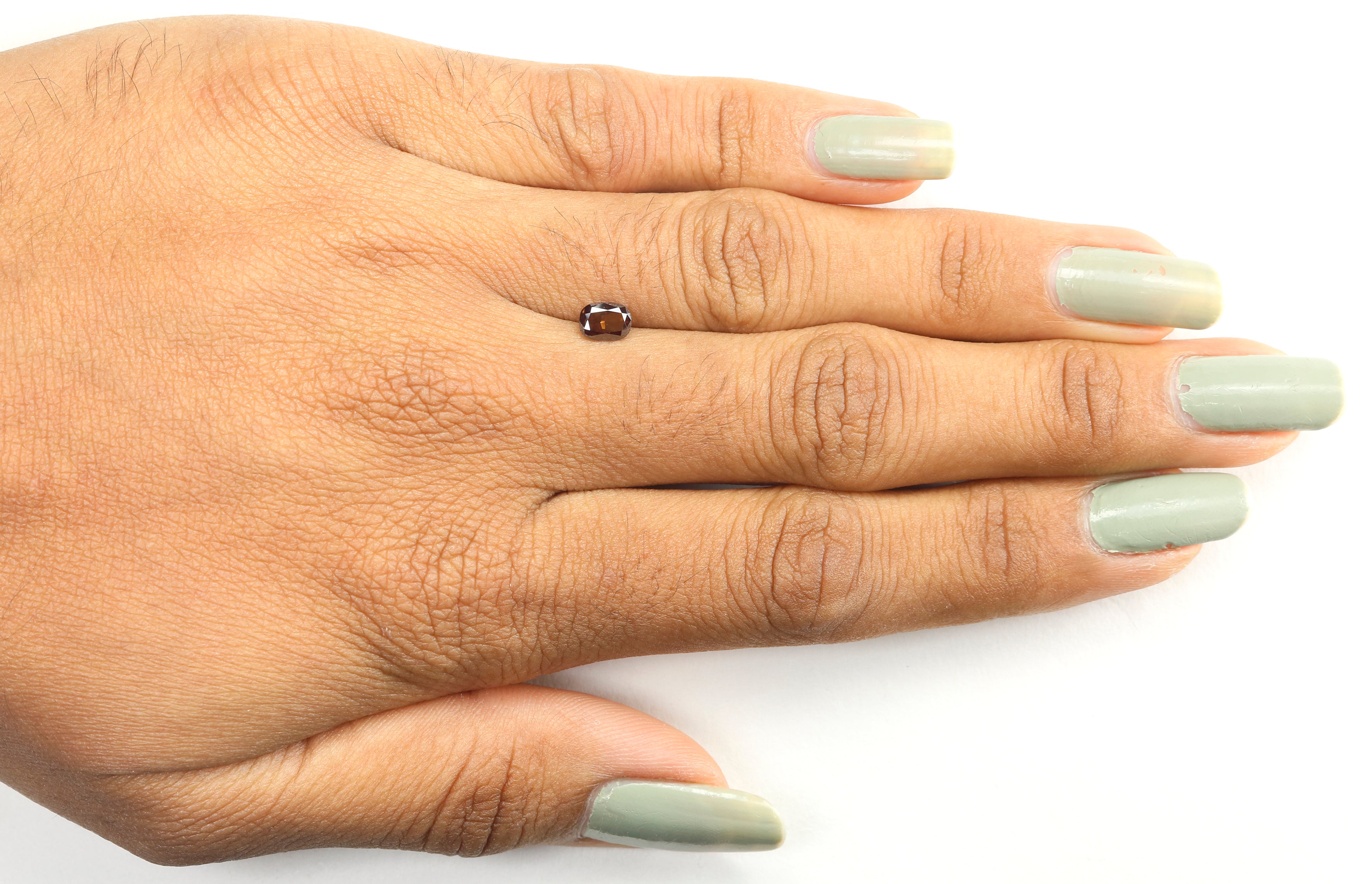 0.42 CT Natural Loose Oval Shape Diamond Brown Color Oval Cut Diamond 5.50 MM Natural Loose Brown Color Oval Brilliant Cut Diamond LQ5140
