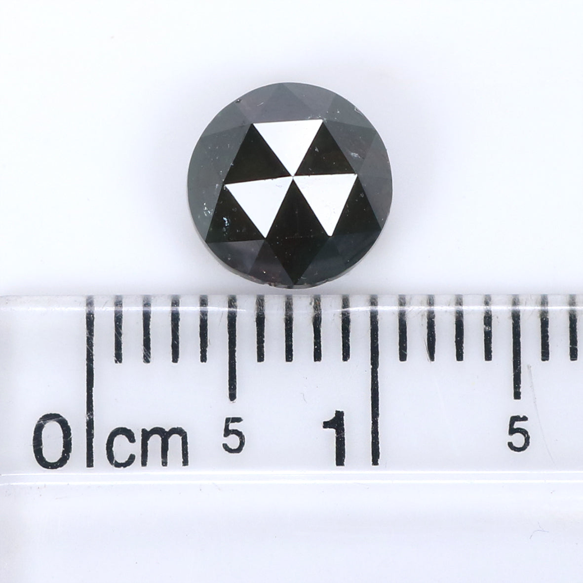 2.30 CT Natural Loose Round Rose Cut Diamond Brown Color Round Shape Diamond 7.30 MM Natural Loose Green Color Round Rose Cut Diamond LQ5917