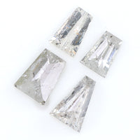Natural Loose Baguette Diamond White Color 0.58 CT 3.75 MM Baguette Shape Rose Cut Diamond KR2498