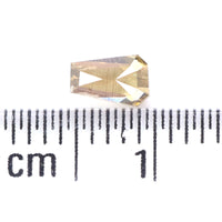 Natural Loose Antique Brown Color Diamond 0.36 CT 5.10 MM Geometric Shape Rose Cut Diamond KR604
