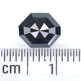 Natural Loose Octagon Black Color Diamond 1.15 CT 7.30 MM Octagon Shape Rose Cut Diamond KR2229