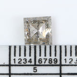 Natural Loose Square Diamond White - H Color 1.05 CT 5.61 MM Square Shape Rose Cut Diamond L2580