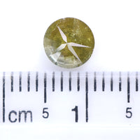 Natural Loose Round Yellow Color Diamond 0.94 CT 6.22 MM Round Shape Brilliant Cut Diamond KR2509