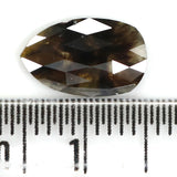 Natural Loose Pear Brown Color Diamond 1.29 CT 10.40 MM Pear Shape Rose Cut Diamond KR1395