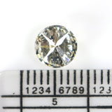 Natural Loose Round Brilliant Cut Diamond White - H Color 1.25 CT 6.45 MM Round Shape Brilliant Cut Diamond KDL2646