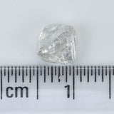 Natural Loose Rough White-F Color Diamond 1.40 CT 6.86 MM Rough Irregular Cut Diamond KDL2496