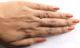 Natural Loose Princess Brown Color Diamond 1.00 CT 5.40 MM Princess Shape Rose Cut Diamond KDL1758