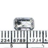 Natural Loose Emerald Shape White - F Color Diamond 0.77 CT 6.60 MM Emerald Shape Rose Cut Diamond KDL2658