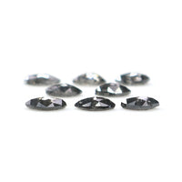 Natural Loose Marquise Salt And Pepper Diamond Black Grey Color 1.12 CT 4.26 MM Marquise Shape Rose Cut Diamond KDL2666