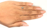 0.89 CT Natural Loose Diamond, Pear Diamond, Green Color Diamond, Rustic Diamond, Pear Cut Diamond, Fancy Color Diamond KDL454
