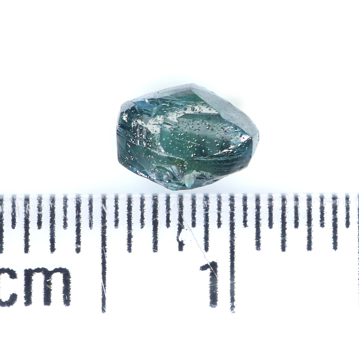 0.82 CT Natural Loose Rough Shape Diamond Blue Color Rough Cut Diamond 5.55 MM Natural Loose Blue Diamond Rough Irregular Cut Diamond LQ2372