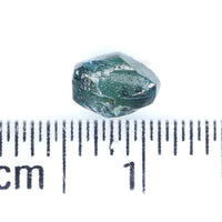 Natural Loose Rough Blue Color Diamond 0.82 CT 5.56 MM Rough Irregular Cut Diamond L2372