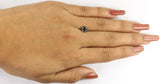 Natural Loose Round Salt And Pepper Diamond Black Grey Color 1.09 CT 6.25 MM Round Brilliant Cut Diamond L1159